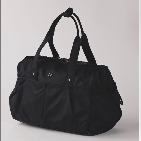 lululemon athletica Handbags - Lululemon All Day duffle gym bag black